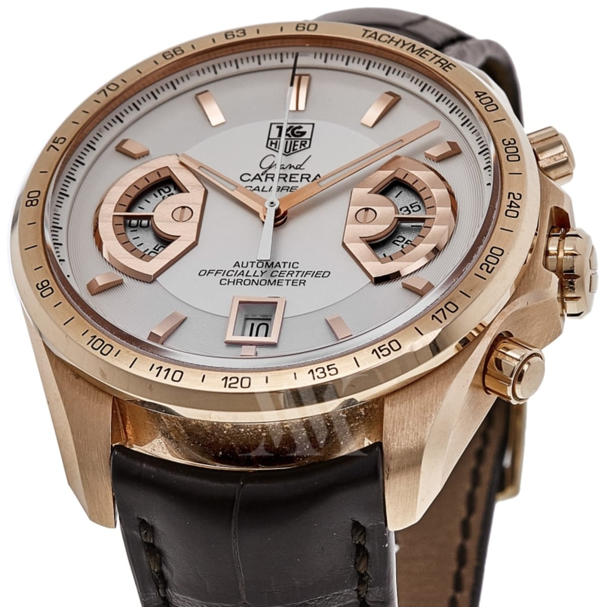 Tag heuer grand carrera cheap rose gold