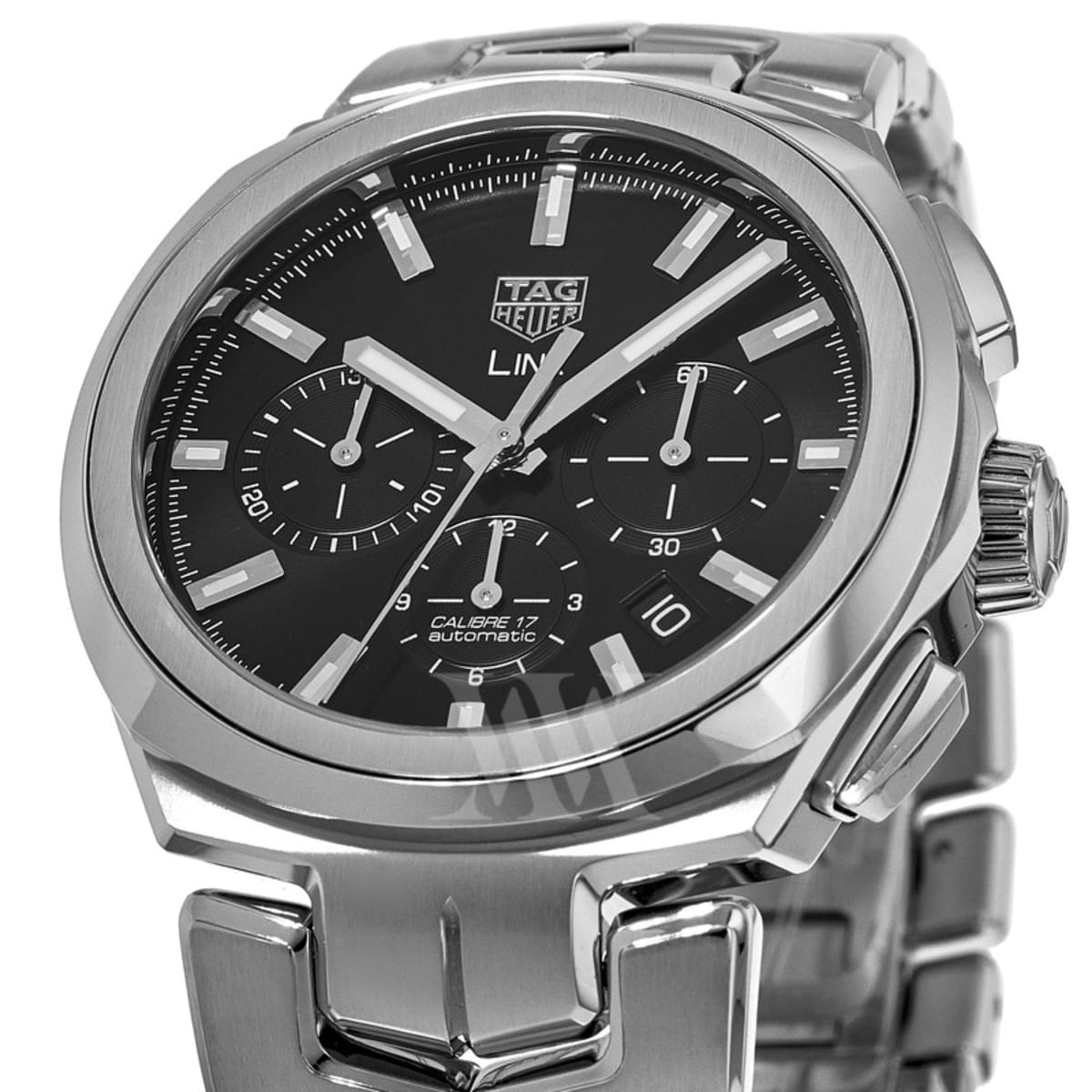 Tag Heuer Link Automatic Chronograph Black Dial Stainless Steel Men s Watch CBC2110.BA0603