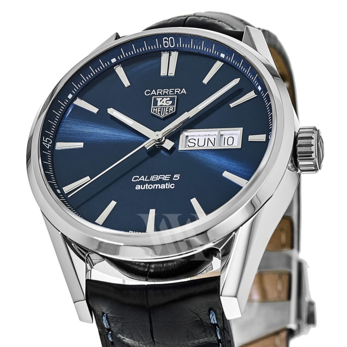 Louisville Men's TAG Heuer Carrera with Blue Dial & Day-Date Window