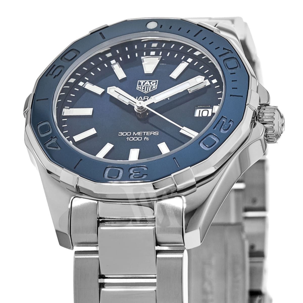 Tag Heuer Aquaracer Lady 300M 35MM Blue Mother of Pearl Dial Women s Watch WAY131S.BA0748