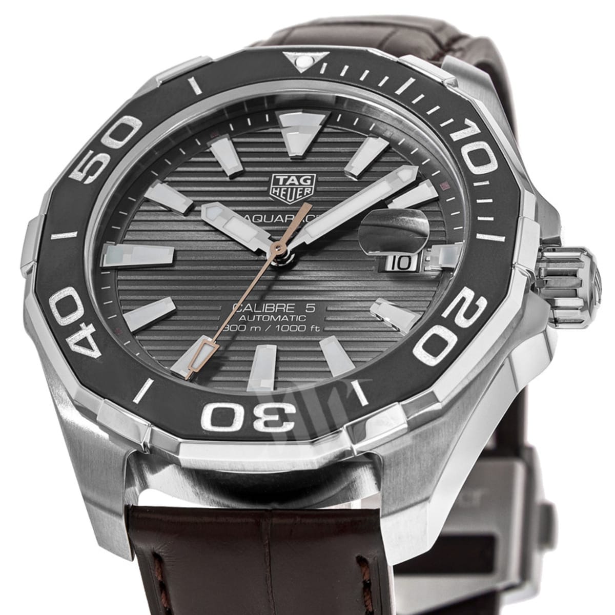 Tag Heuer Aquaracer Calibre 5 Limited Edition Grey Dial Brown