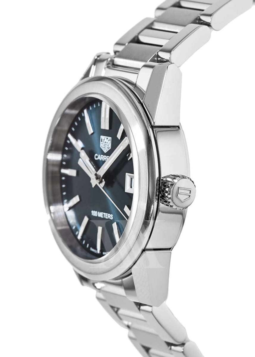 Tag Heuer Carrera Quartz 36mm Blue Dial Stainless Steel Women s Watch WBG1310.BA0758