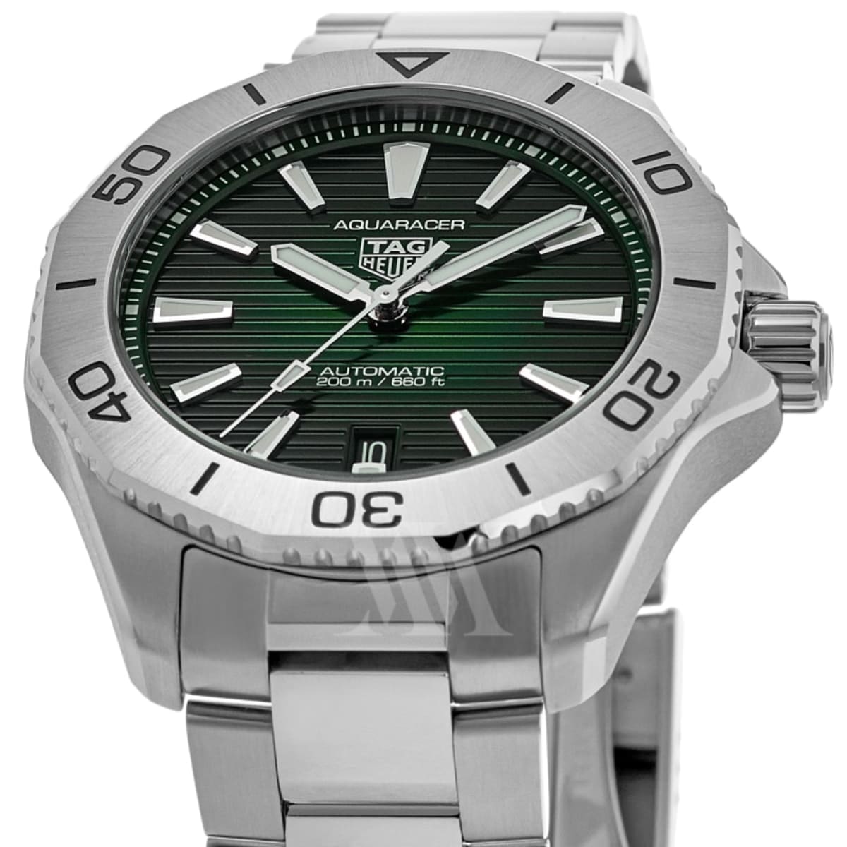 Tag Heuer Aquaracer Professional 200 Green Dial Steel Men s Watch WBP2115.BA0627