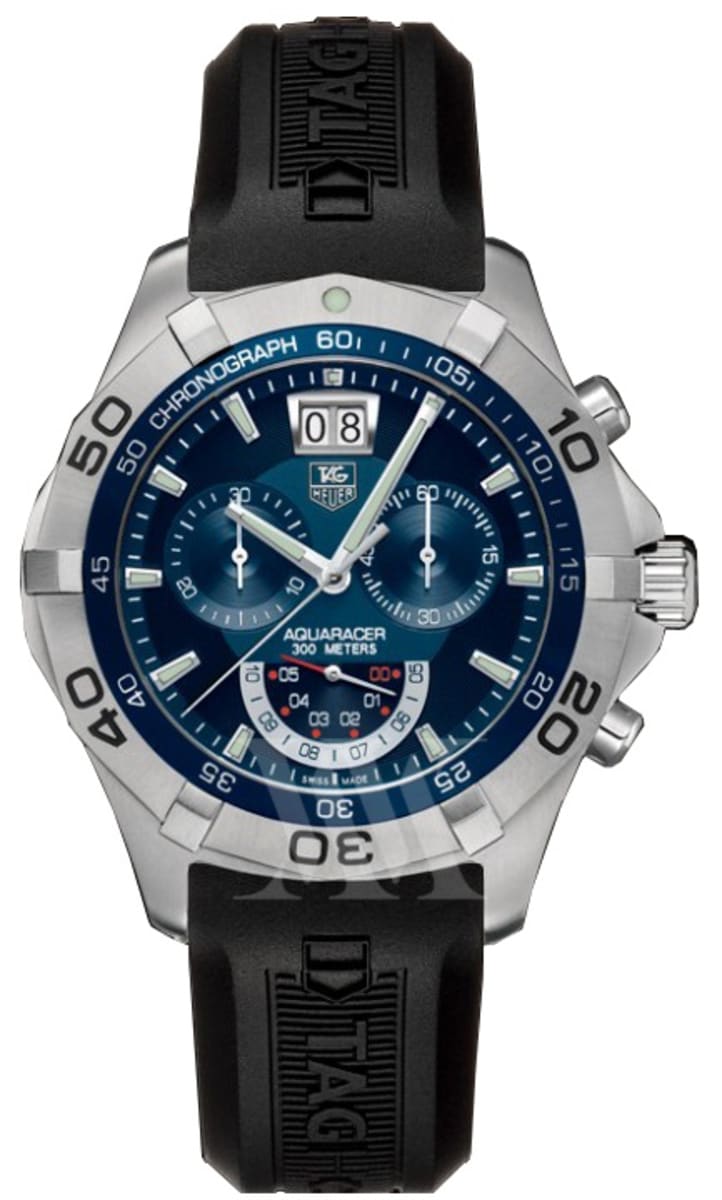 Tag heuer grande date quartz chronograph best sale
