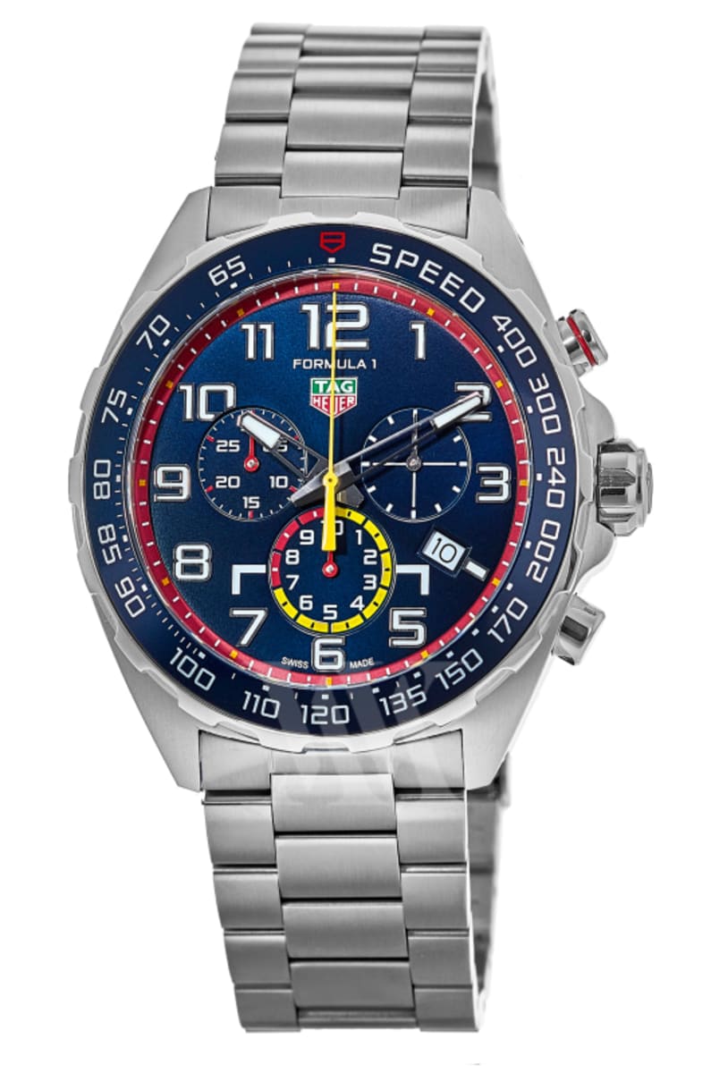 muskel Forklaring smuk Tag Heuer Formula 1 Quartz Chronograph x Red Bull Edition Men's Watch  CAZ101AL.BA0842