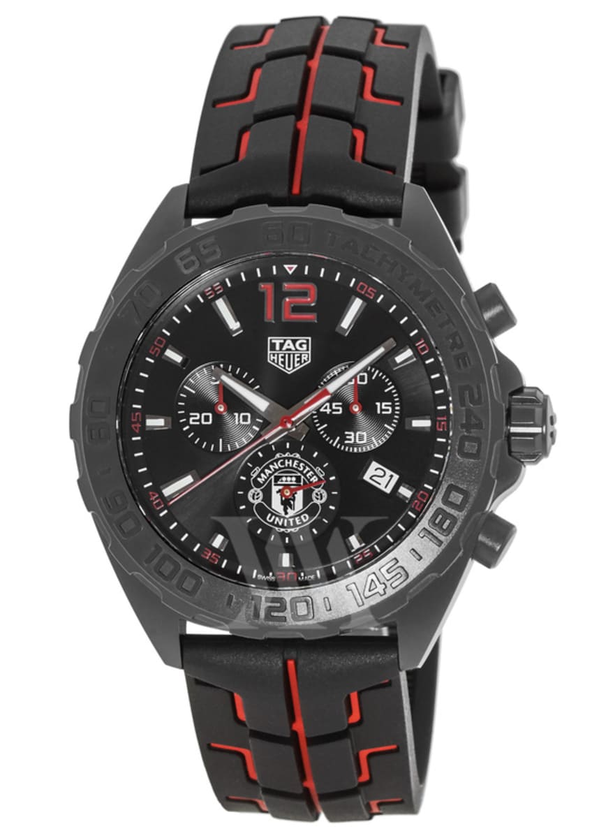 The Watch Guide's review of the TAG Heuer F1 Manchester United watch