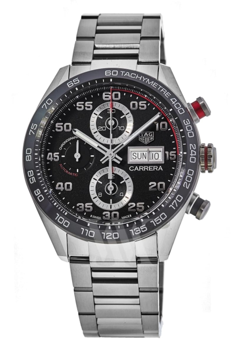 TAG Heuer Carrera Automatic Chronograph 44mm Mens Watch CBN2A1A.BA0643