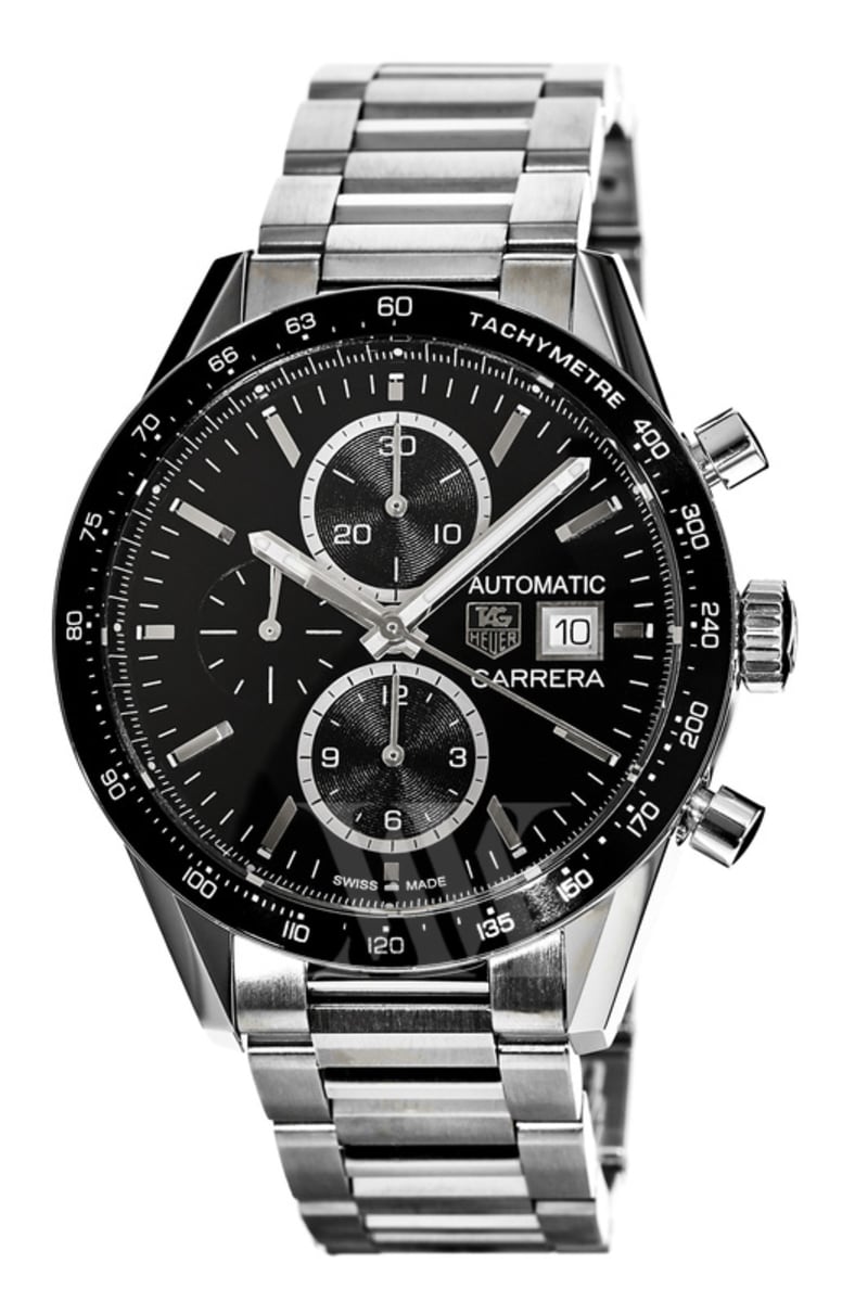Tag Heuer Carrera Chronograph Calibre 16 Black Dial Men s Watch