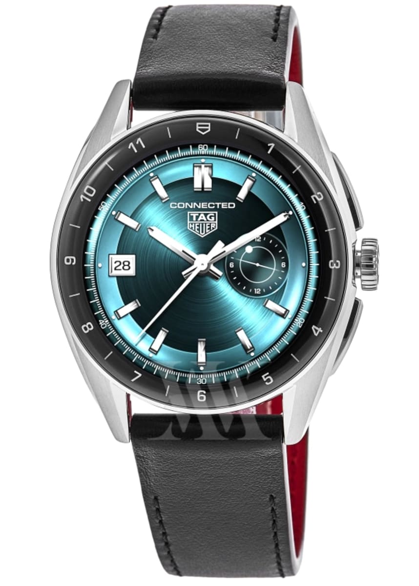 Tag Heuer Connected Calibre E4 - 42mm Digital Black Dial Leather