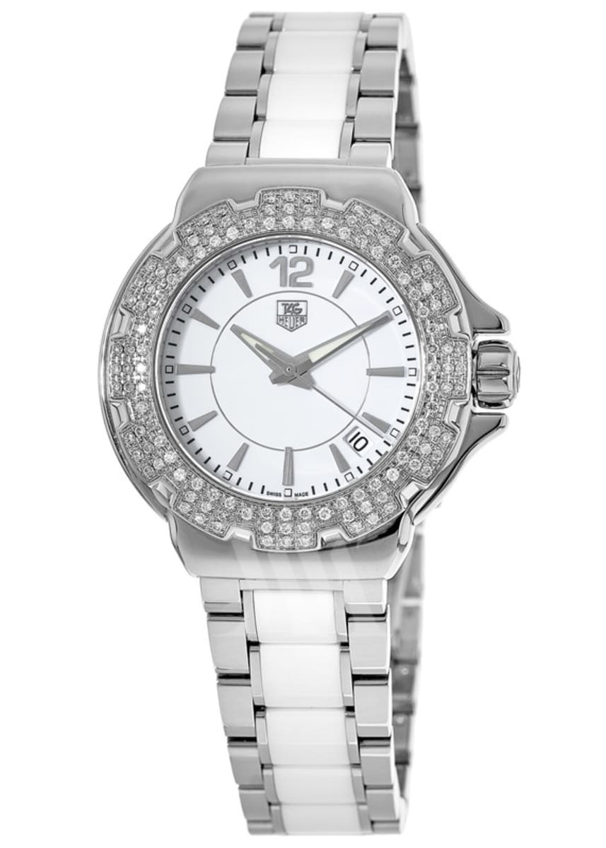 Tag heuer formula 1 women's white ceramic discount