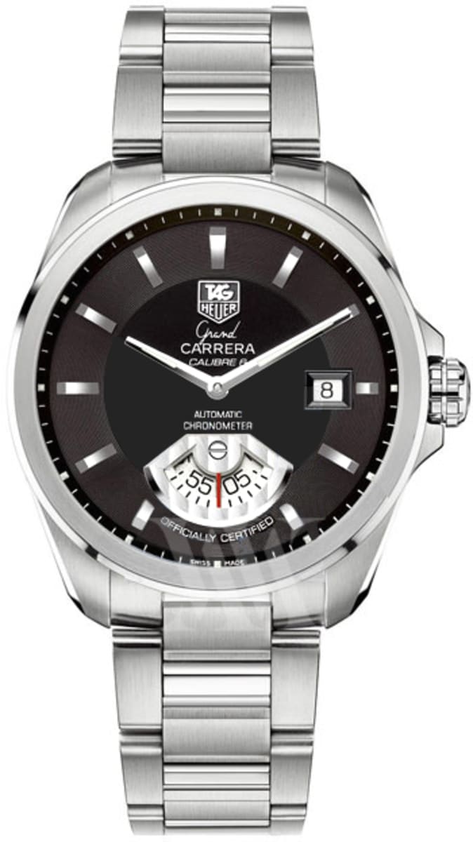 TAG Heuer Grand Carrera Steel White Dial Automatic Mens Watch