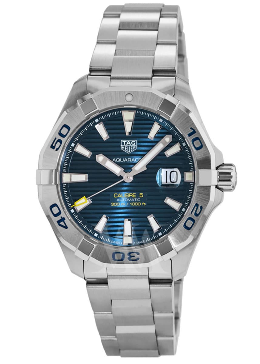 TAG Heuer Aquaracer Watch Calibre 5 Automatic Men 43 mm - WAY2012.BA0927