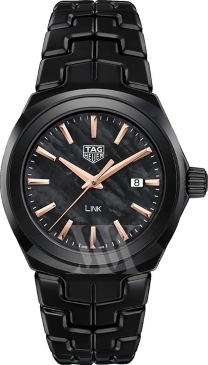 Tag heuer black new arrivals mother of pearl