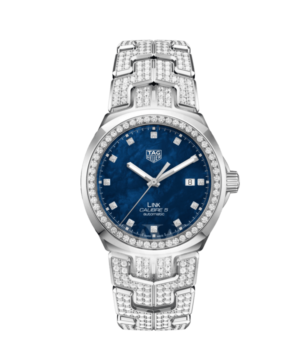Tag heuer link calibre 5 diamonds online