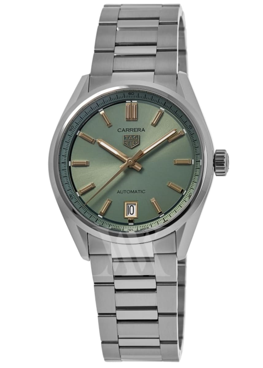 Carrera Date 36mm Ladies Watch Green