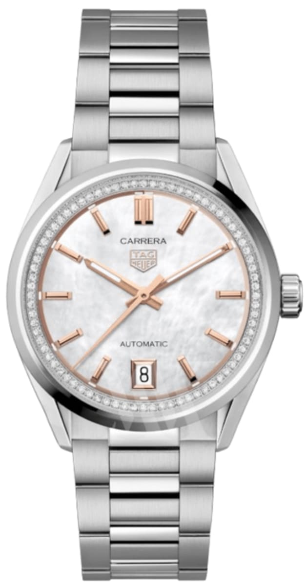 Tag heuer carrera diamond bezel mens online
