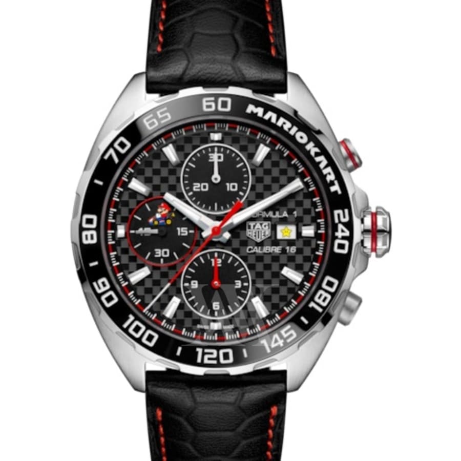 Tag heuer formula 1 black strap hotsell