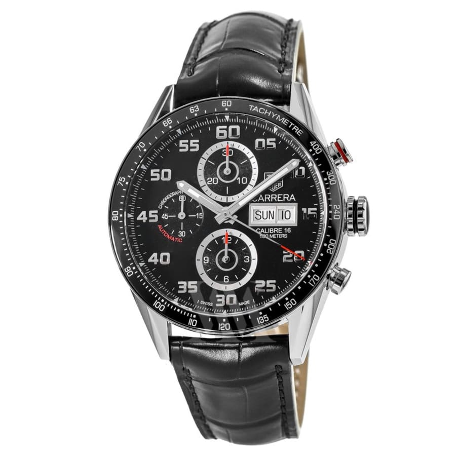 Tag Heuer Carrera Calibre 16 Chronograph Automatic Day Date Black
