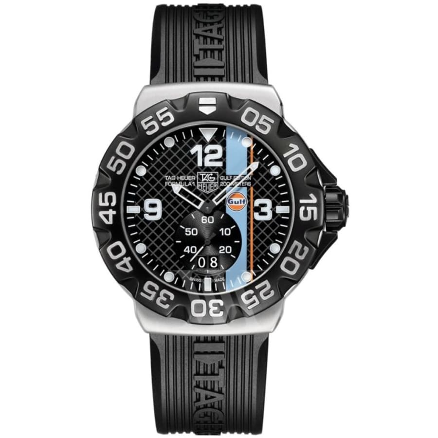 Tag Heuer Formula 1 Quartz Gulf Edition Men's Watch WAH1013 Tag Heuer Formula 1 Quartz Gulf Edition Men's Watch WAH1013