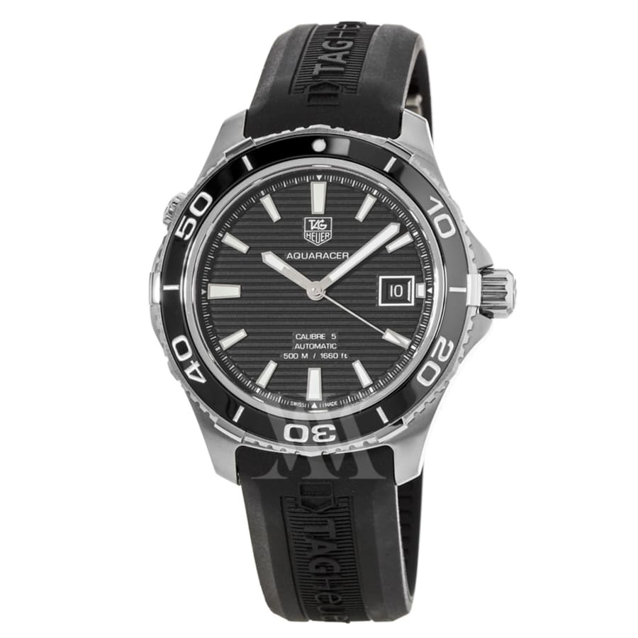 Tag Heuer Aquaracer 500M Automatic Black Ceramic Bezel Men s Watch WAK2110 .FT6027