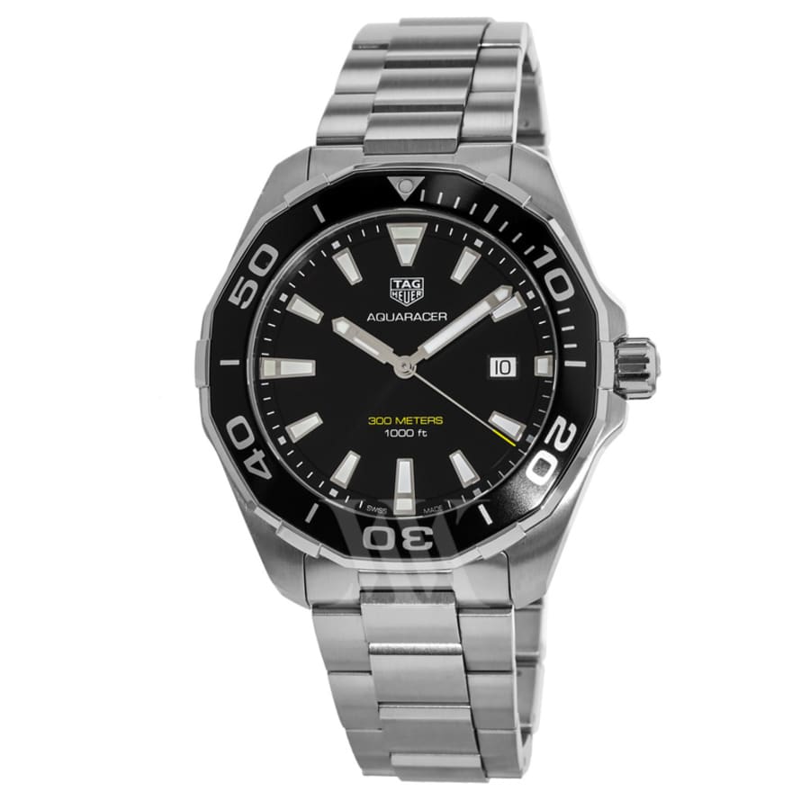 Tag Heuer Aquaracer Quartz Black Dial 43mm Stainless Steel