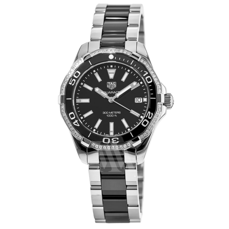Tag heuer top aquaracer diamond bezel