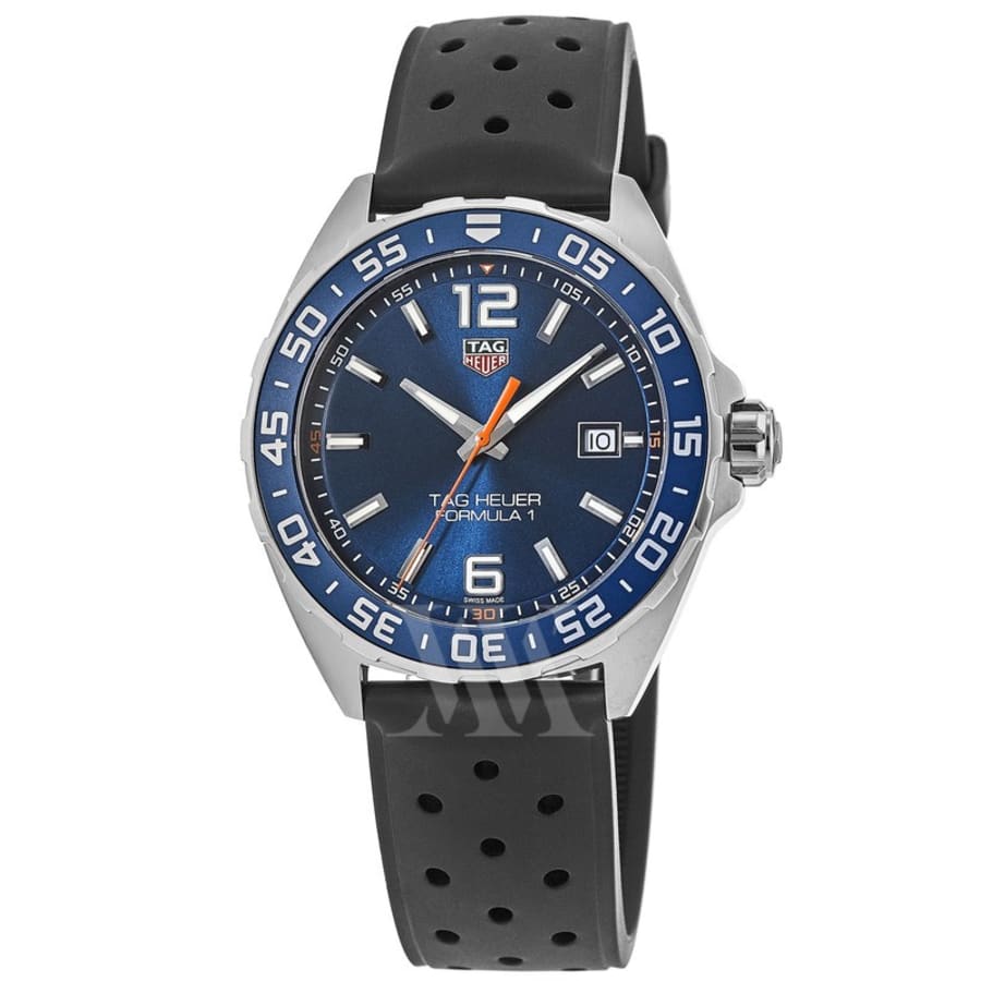 Tag Heuer Formula 1 Quartz Blue Dial Black Rubber Strap Tag Heuer Formula 1 Quartz Blue Dial Black Rubber Strap
