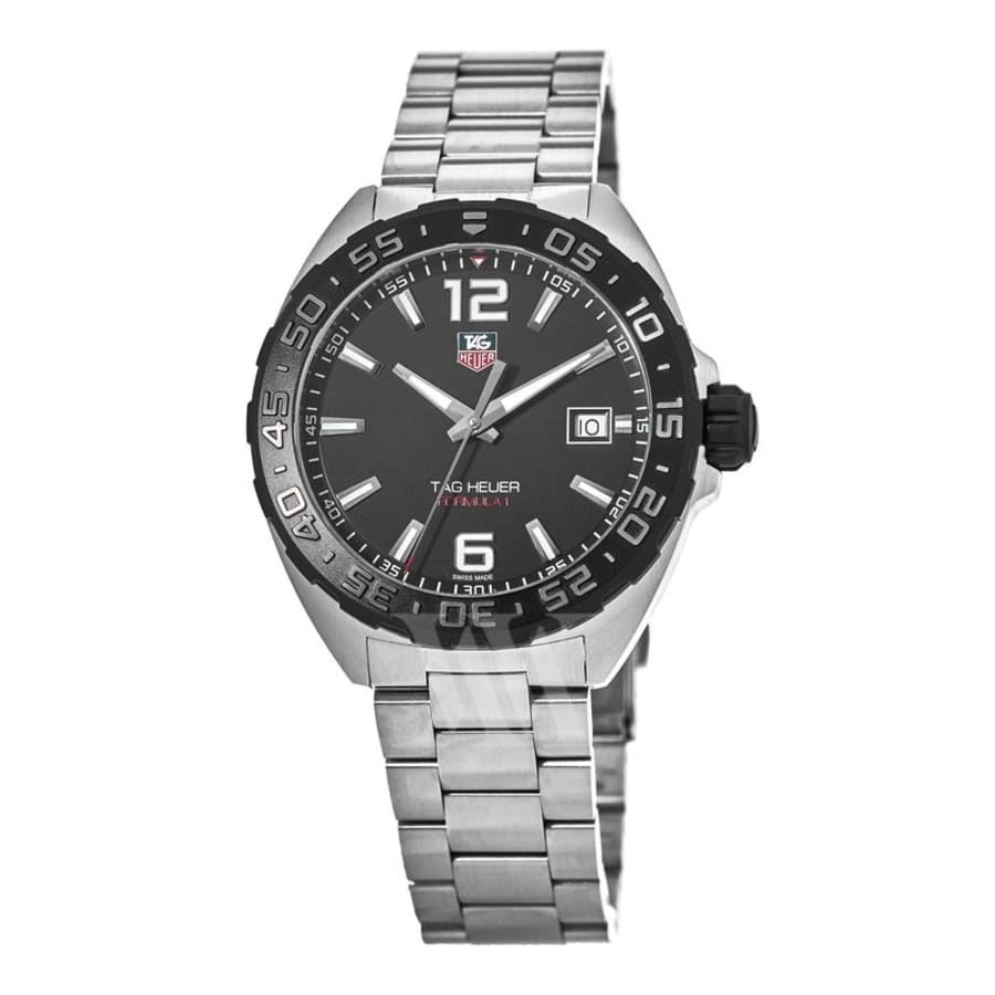 Tag Heuer Formula 1 Quartz Black Dial Steel Men's Watch WAZ1110.BA0875