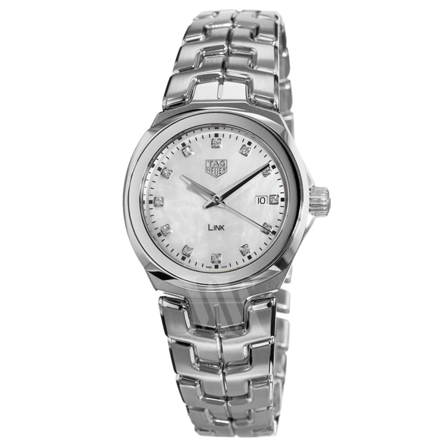 Tag Heuer Link Quartz 32mm Mother of Pearl Diamond Dial Tag Heuer Link Quartz 32mm Mother of Pearl Diamond Dial