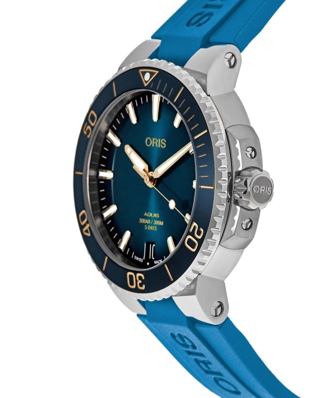 Rubber Strap Oris Aquis Date Caliber 400 Oris Aquis Date 41mm
