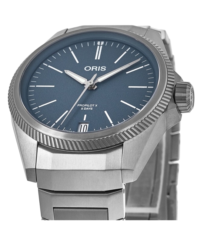 オッド Oris ProPilot X Calibre 400 Men's Watch 01 400 7778 7155-07 7 20 01TLC