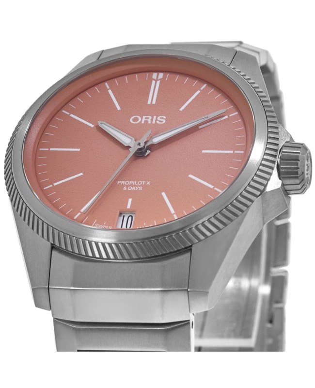 Oris ProPilot X Calibre 400 Men's Watch 01 400 7778 7158-07 7 20 01TLC
