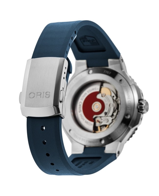 Oris Aquis 01 733 7789用シルバーベルト 23mm ORIS Aquis date オリス アクイスデイト 01 733 7789 4154-07 8