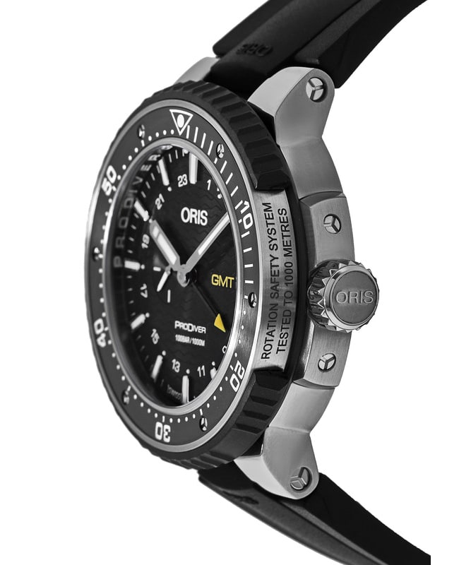 Oris ProDiver GMT Black Dial Rubber Strap Men's Watch 01 748 Oris ProDiver GMT Black Dial Rubber Strap Men's Watch 01 748