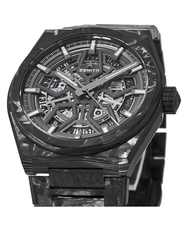 Zenith Defy Classic Carbon Fibre Skeleton Dial (10.9000.870