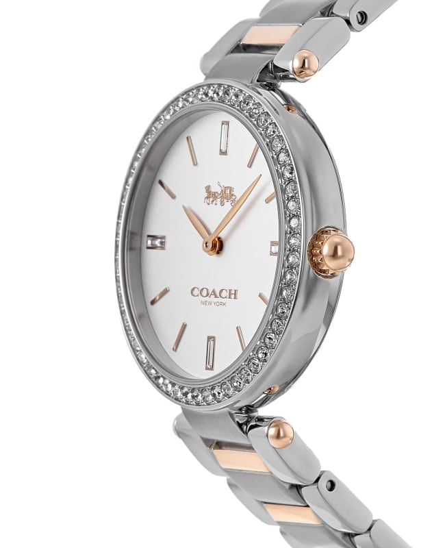Coach Park Silver Dial Two-Tone Steel Women's Watch 14503096