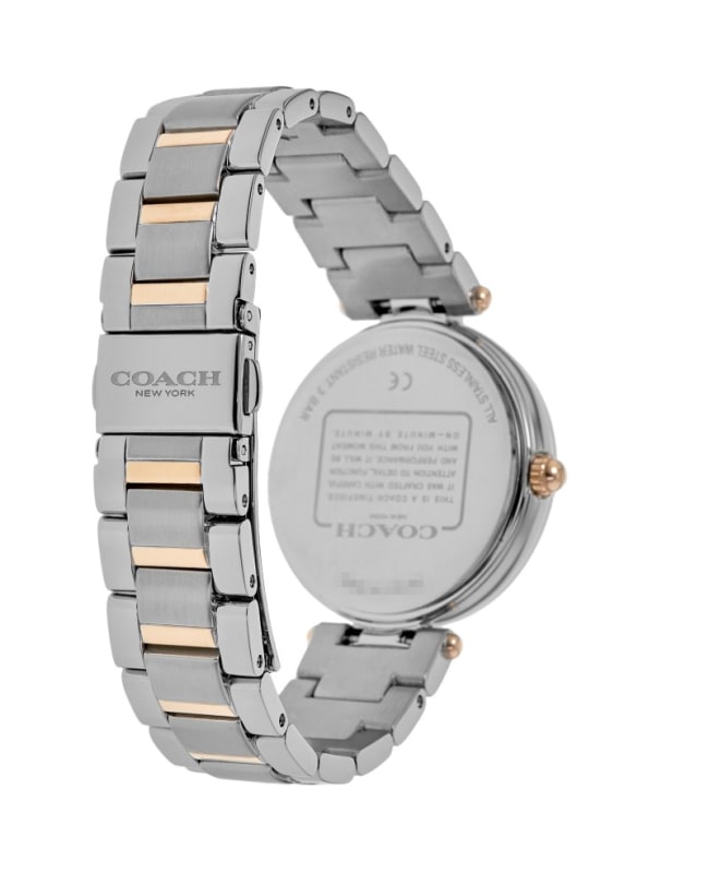Coach Park Silver Dial Two-Tone Steel Women's Watch 14503096