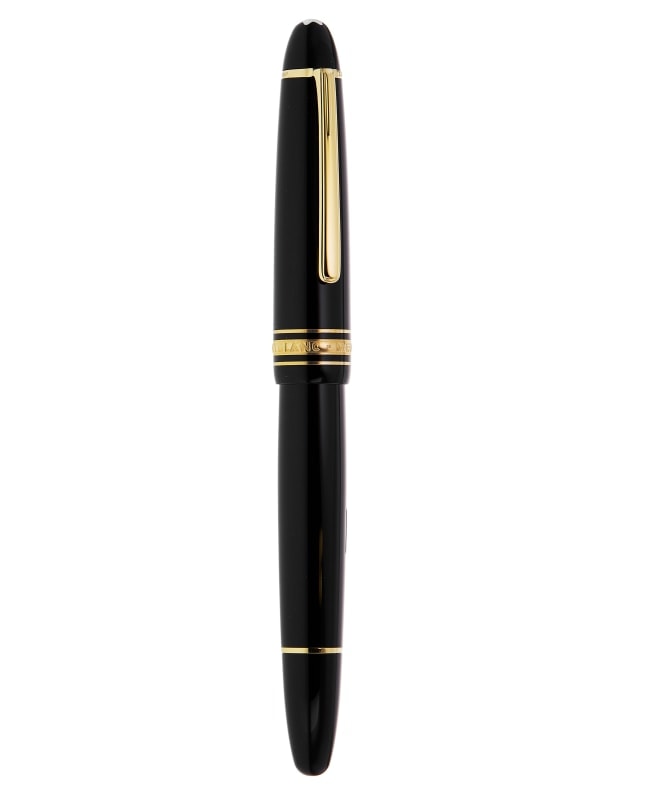 Montblanc Meisterstuck Traveler Black GT Fountain Pen 147