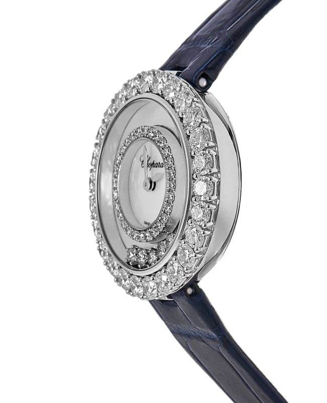 Chopard Happy Diamonds Mother of Pearl Diamond Dial Leather