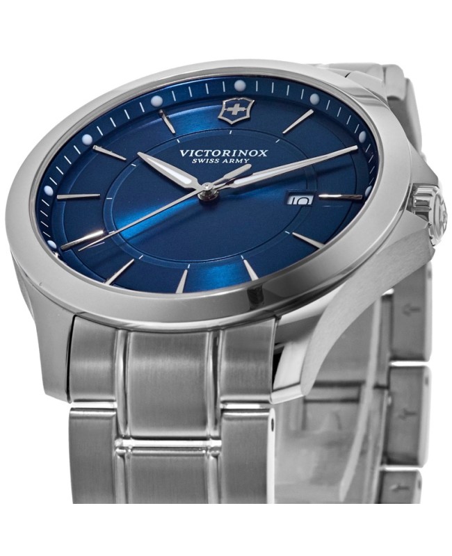 Victorinox Swiss Army Alliance Quartz Blue Dial Steel Men's