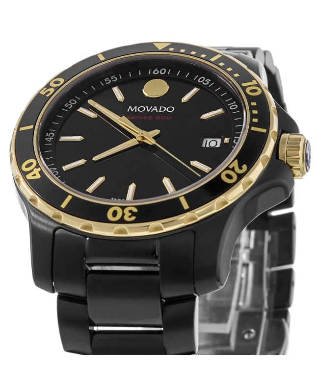Movado series 800 gold store