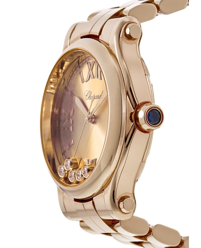 Chopard Happy Sport Automatic 33mm Women's Watch 275378-5008