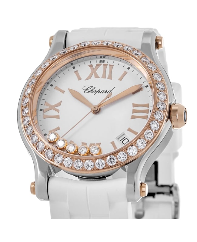 Chopard Happy Sport Medium 36mm Quartz White Dial Custom Chopard Happy Sport Medium 36mm Quartz White Dial Custom