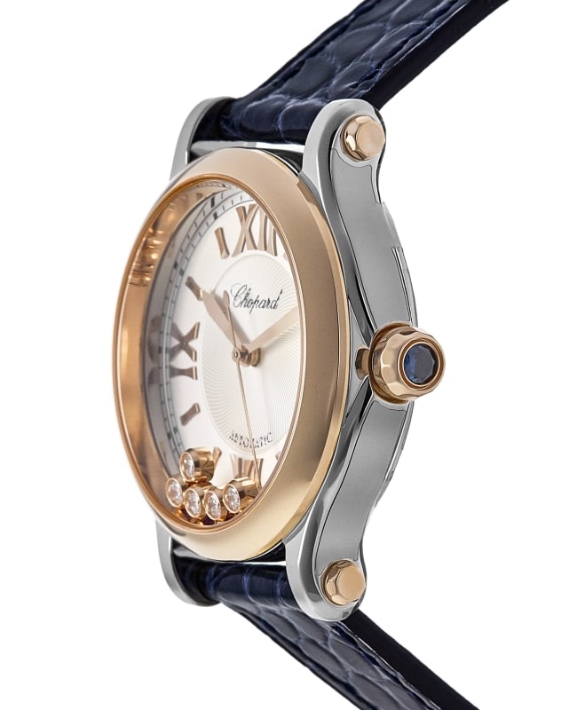 Chopard Happy Sport Automatic 33mm Floating Diamonds 18K