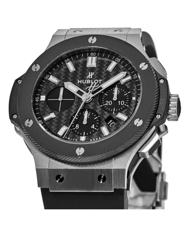 Hublot Big Bang, Dial Black Carbon, Size 44mm, 301.PM.1780.RX