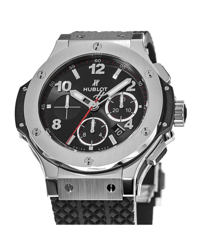 Hublot Big Bang 301.SM 44MM Black Dial With Stainless Steel Bracelet W00896  - ItsHot