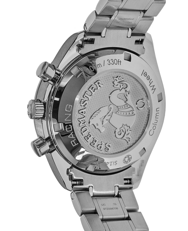 Omega Speedmaster Racing Automatic Chronograph Panda Dial Steel