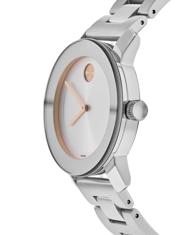 Movado Bold Stainless Steel 36mm Women display picture 2