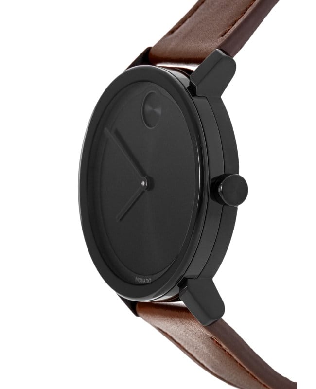 Movado Bold Black Sunray Dial Men's Watch 3600537