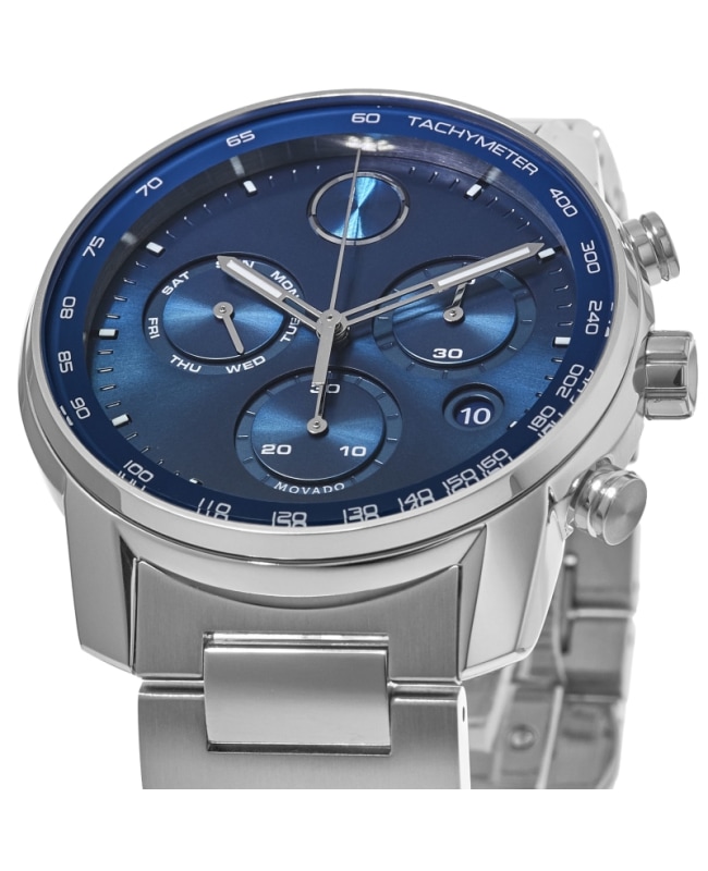Movado bold 2025 men's watch blue
